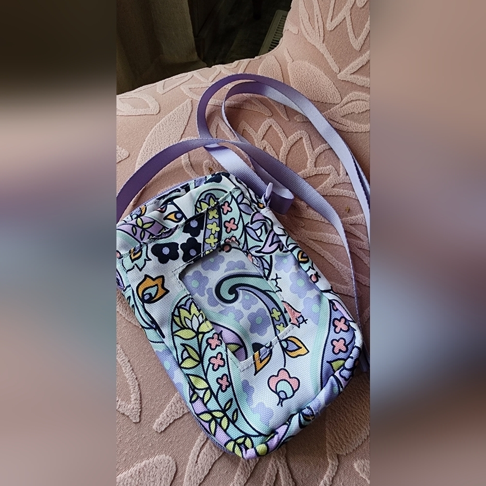 Vera Bradley Pastel Floral Crossbody Bag - Picture 3 of 6